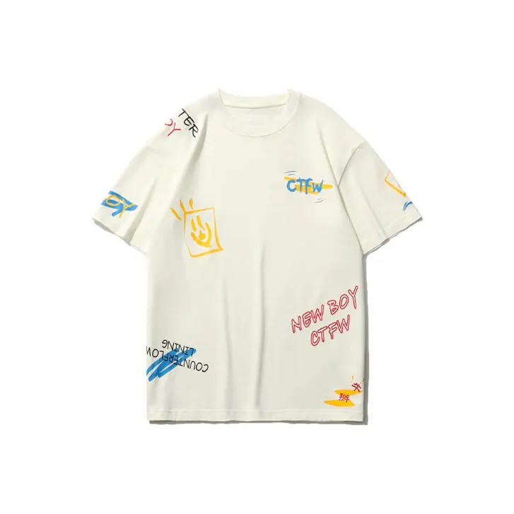 LiNing CF Tracing T Shirt Men's Ivory