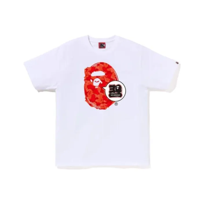 Bape Store Seoul Bape 30th Anniversary Ape Head Tee Set
