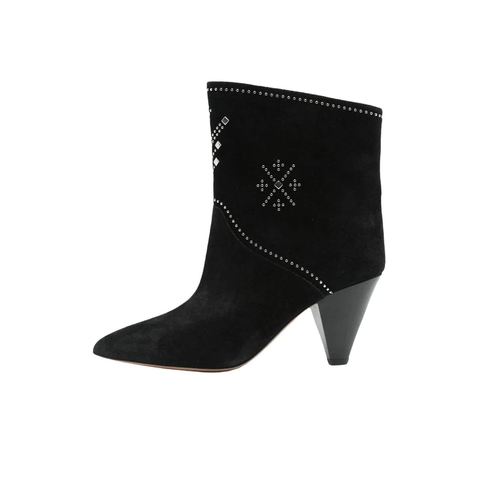 ISABEL MARANT Loline Stiefel Ankle Boots 8cm Women's Black