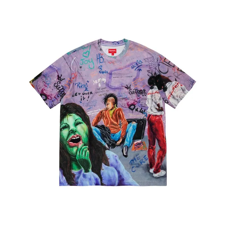 Supreme X Lady Pink Short Sleeve Top