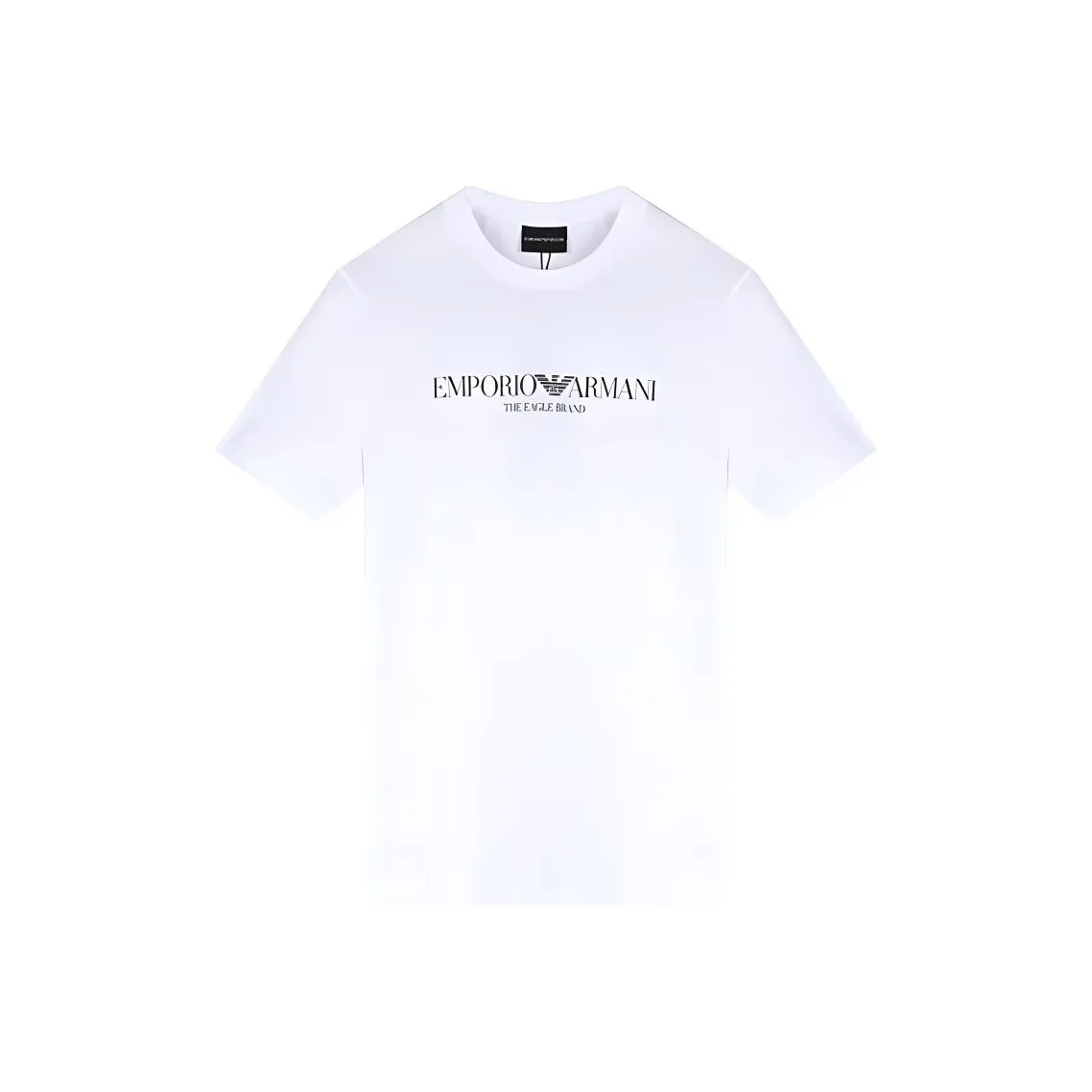 EMPORIO ARMANI Стандартная рубашка T для мужчин белого цвета