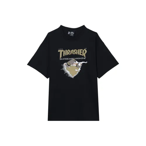 Thrasher Черная Мужская Рубашка