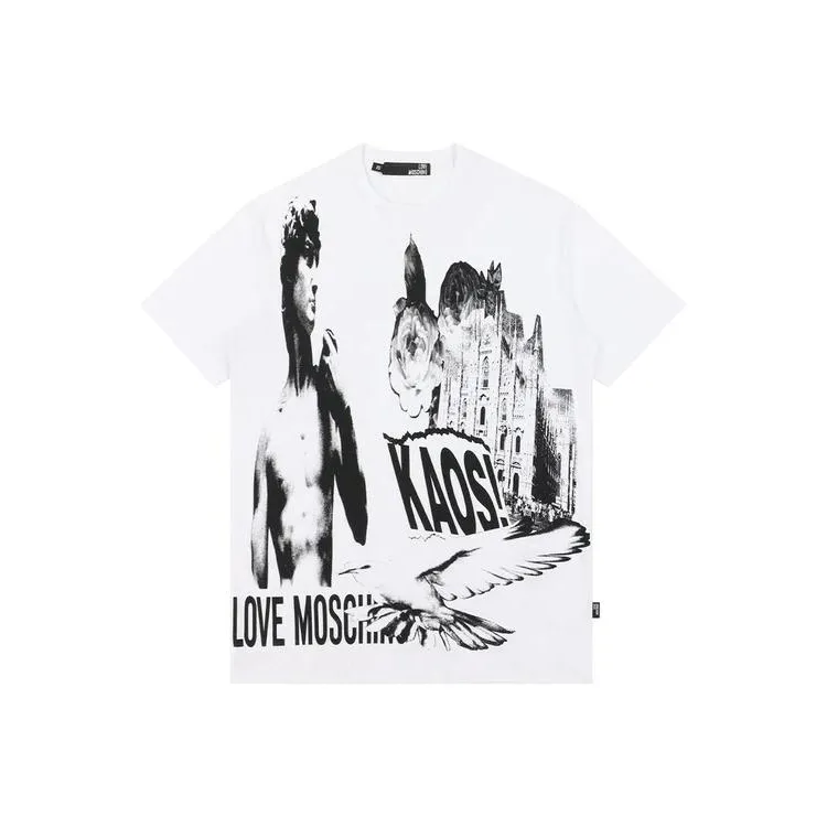 LOVE MOSCHINO T Shirts Men's White