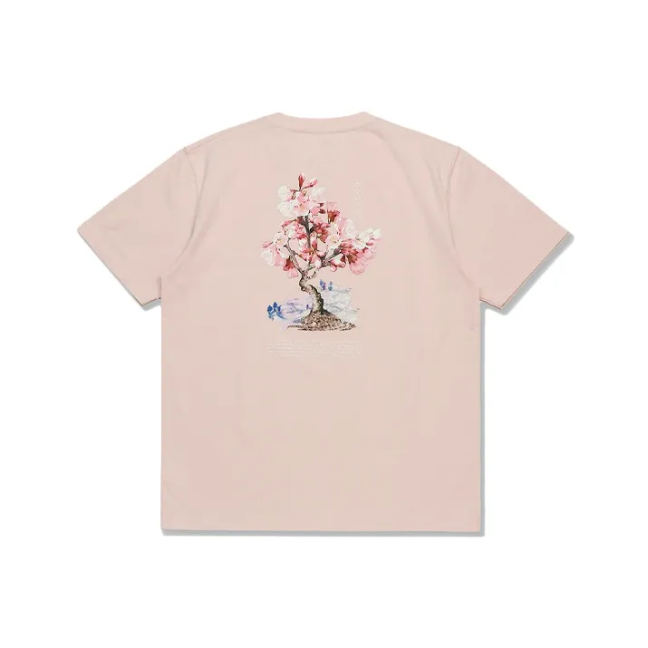 LiNing T Shirts Men's Pink