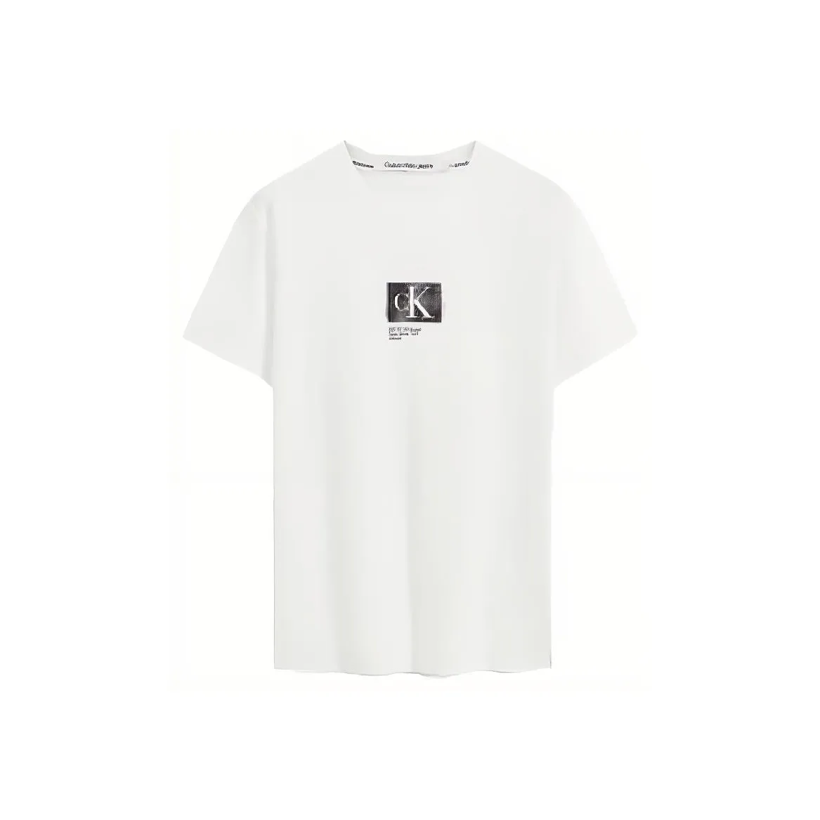 CALVIN KLEIN T Shirt Men's Moon White