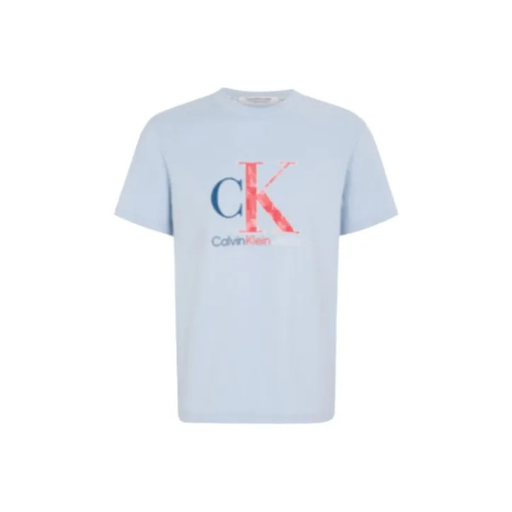 Calvin Klein T Shirts Unisex Blue
