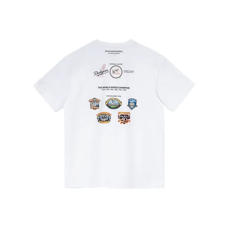 New Era Белый Унисекс Футболка