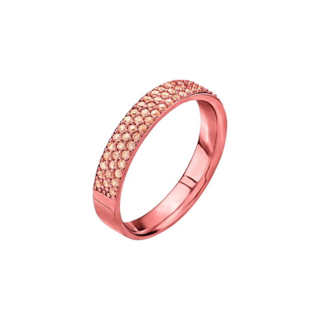 Folli Follie Stainless Steel Rings Women's Pink