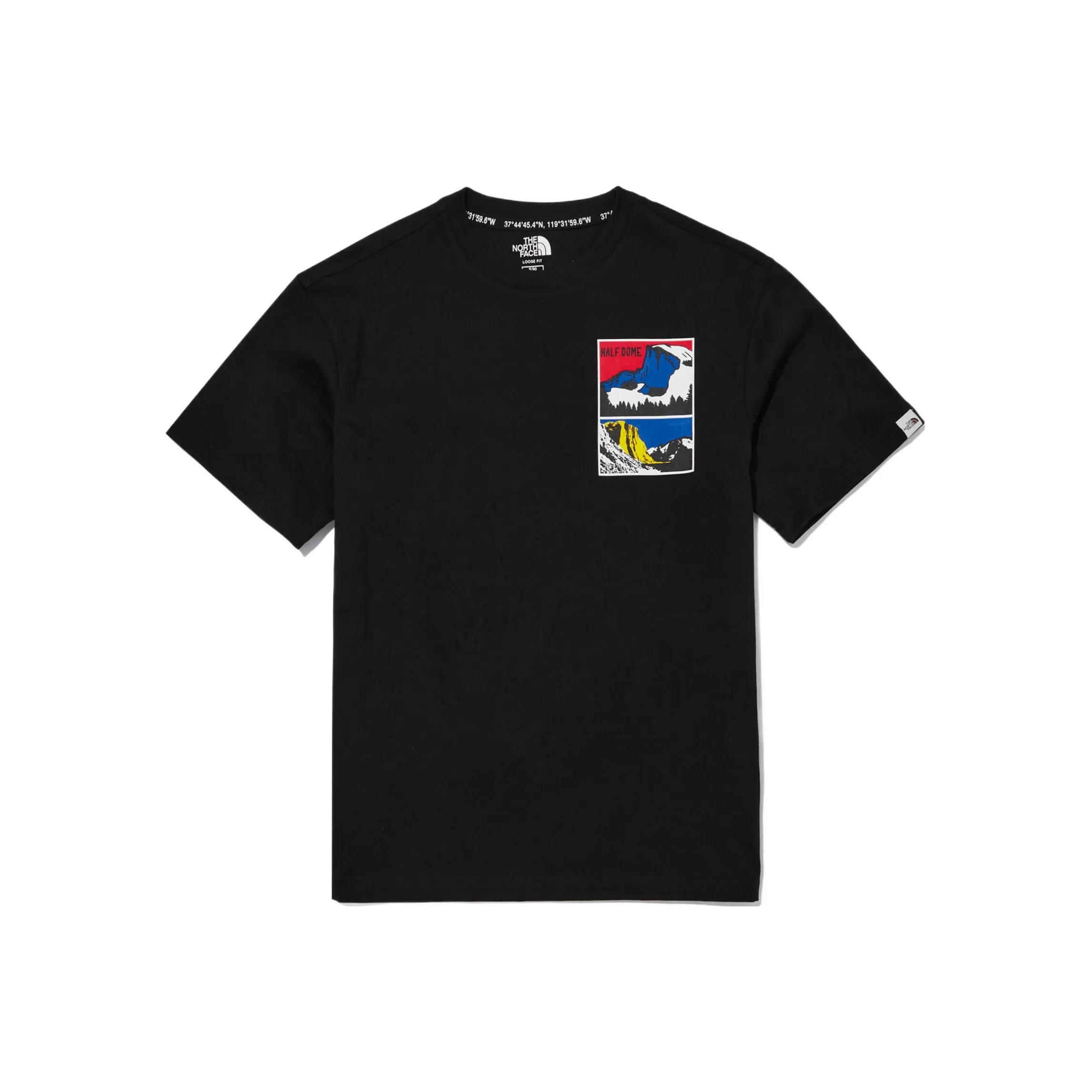 The North Face Мужская черная футболка