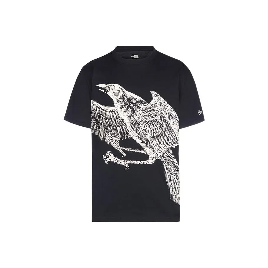 New Era X Yohji Yamamoto Vrow Print Oversized Performance S/S Tee