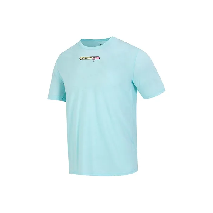 Under Armour T-Shirt Мужской Небесно-Синий