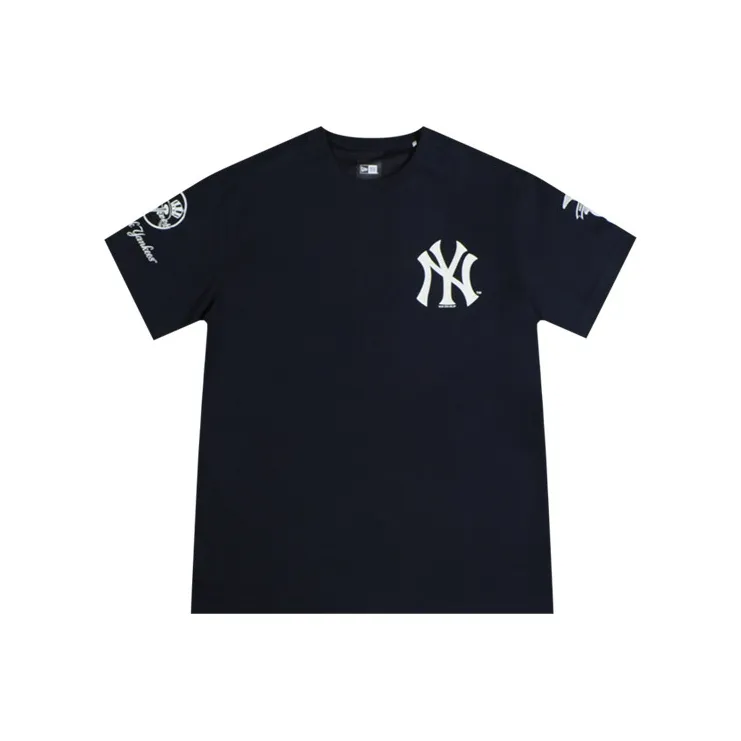 New Era T-Shirt Унисекс Темно-синий