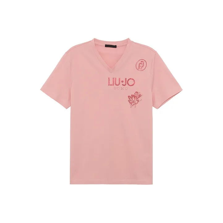 LIU·JO UOMO SS21 T Shirt Men's Pink