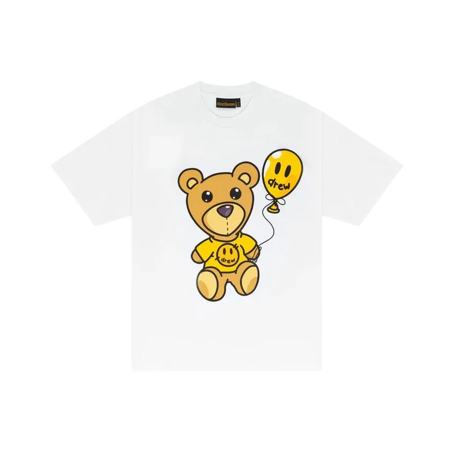 Drew House Белый/Белый Мужская T-рубашка