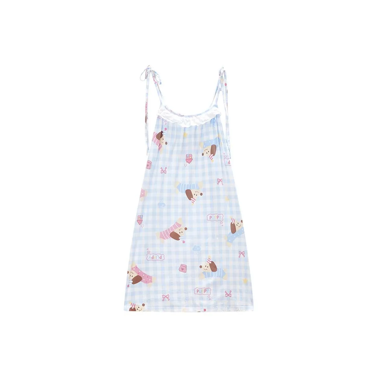 GUKOO Ночная сорочка Женская Океан Синий