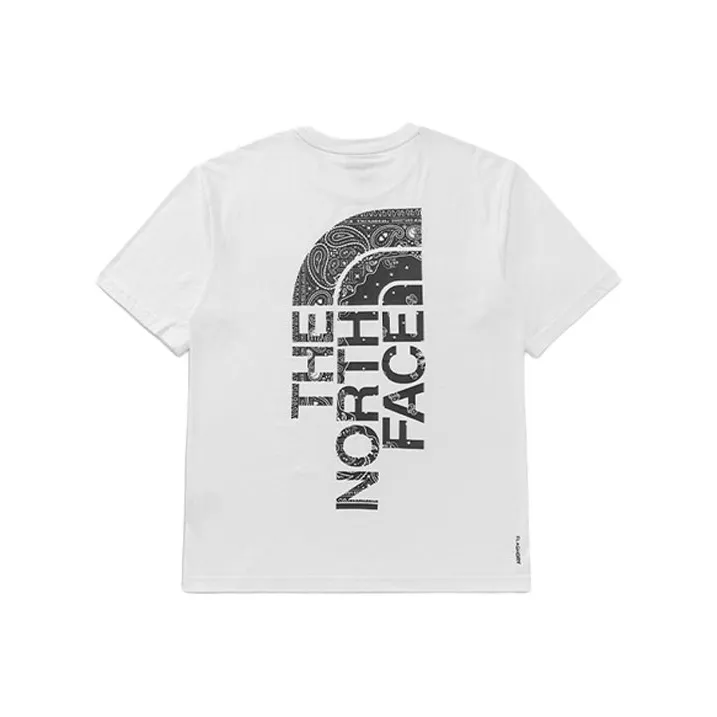 THE NORTH FACE SS Avant Garde Collection Spring And Summer Natural Journey Collection T Shirt Men's White