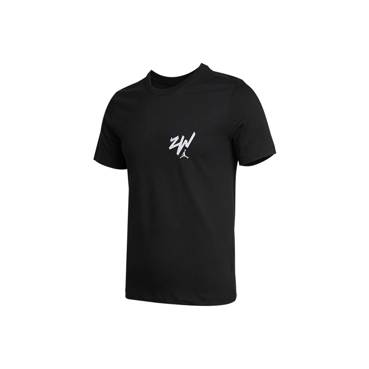 Джордан J Zion SS Tee T Рубашка Мужская Черная