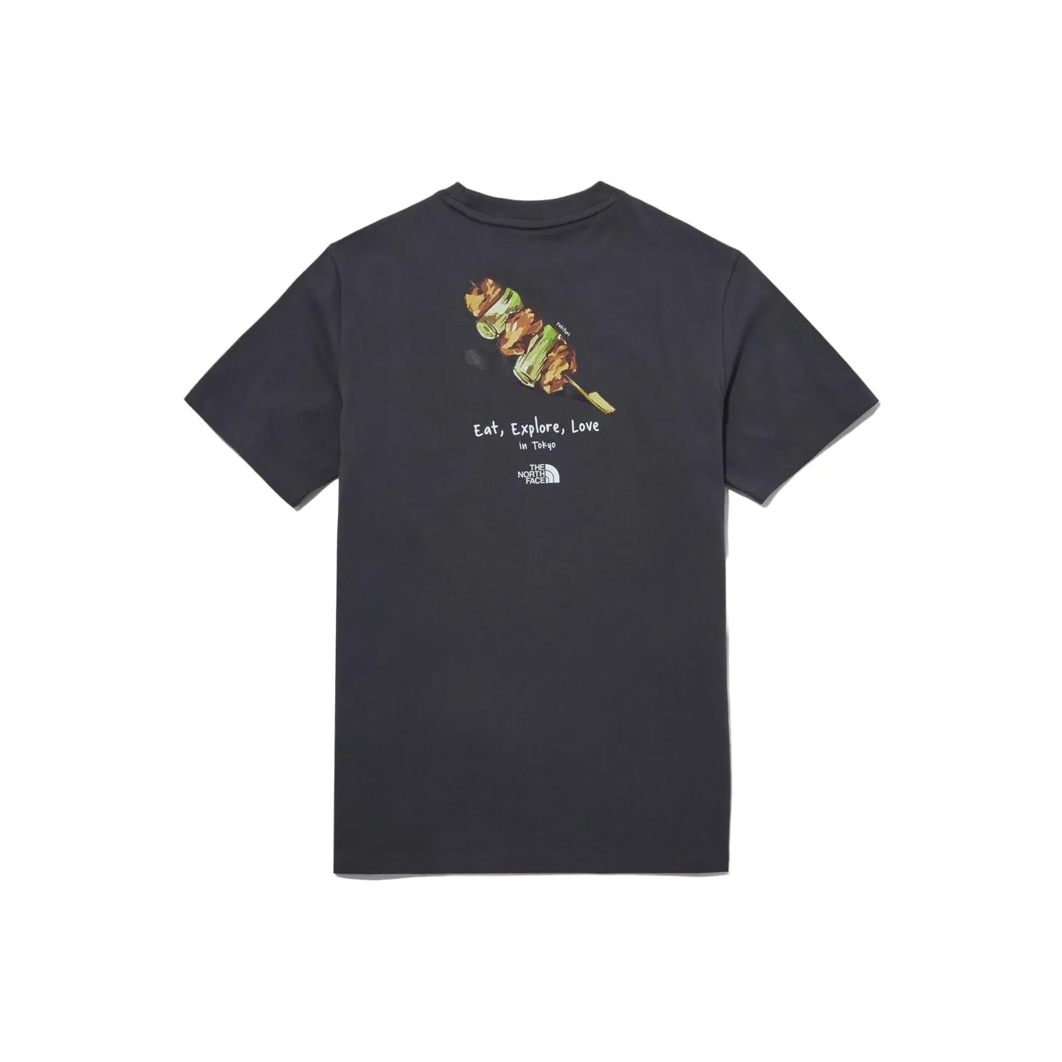 THE NORTH FACE T Shirt Men's Charcoal Gray
