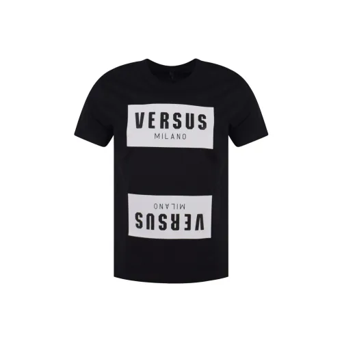VERSUS Черная Мужская Рубашка