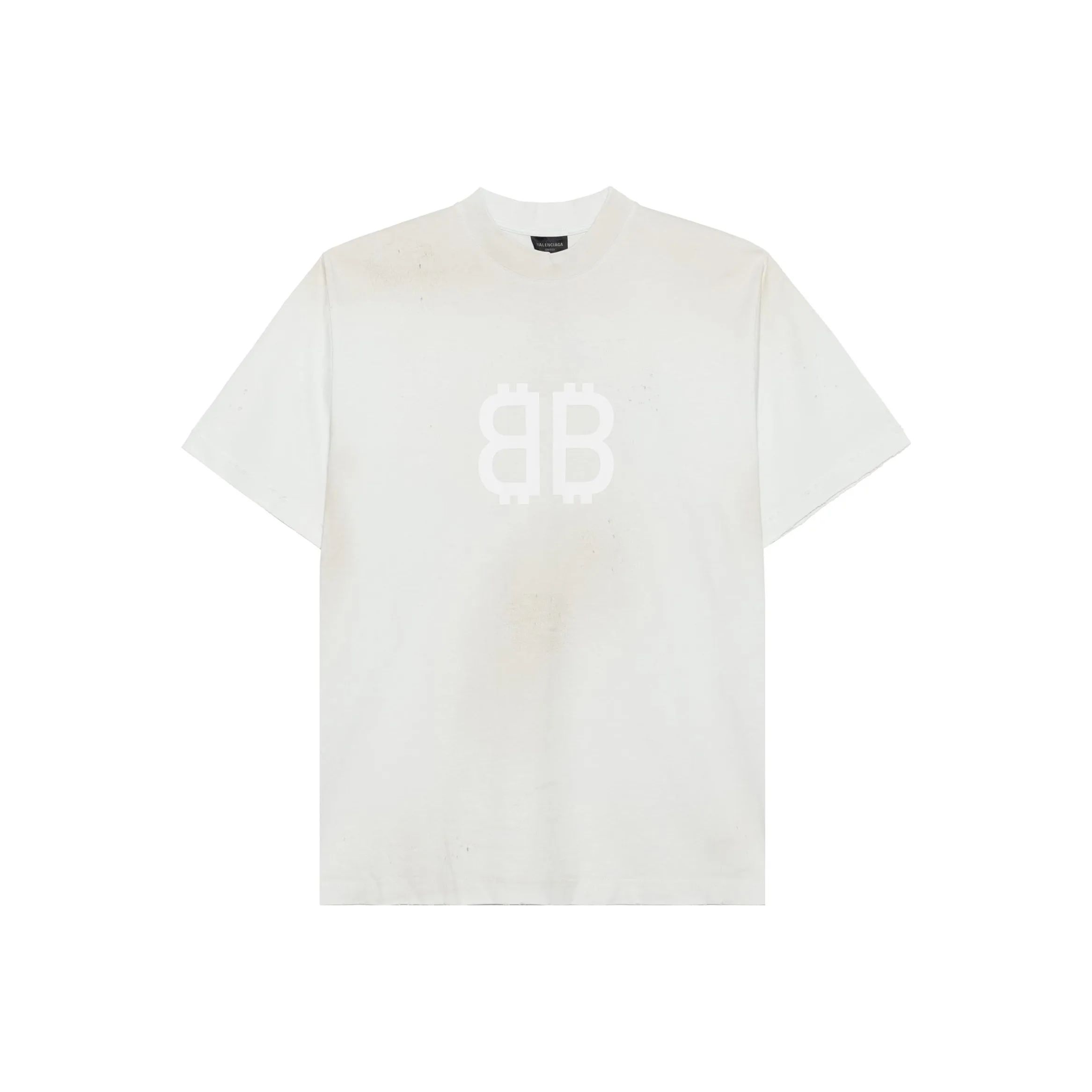 Balenciaga T-Shirt Loose Fit Unisex White