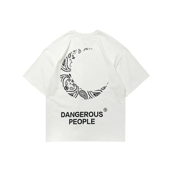 DANGEROUSPEOPLE Drop Shoulder Sleeve T-Shirt Unisex
