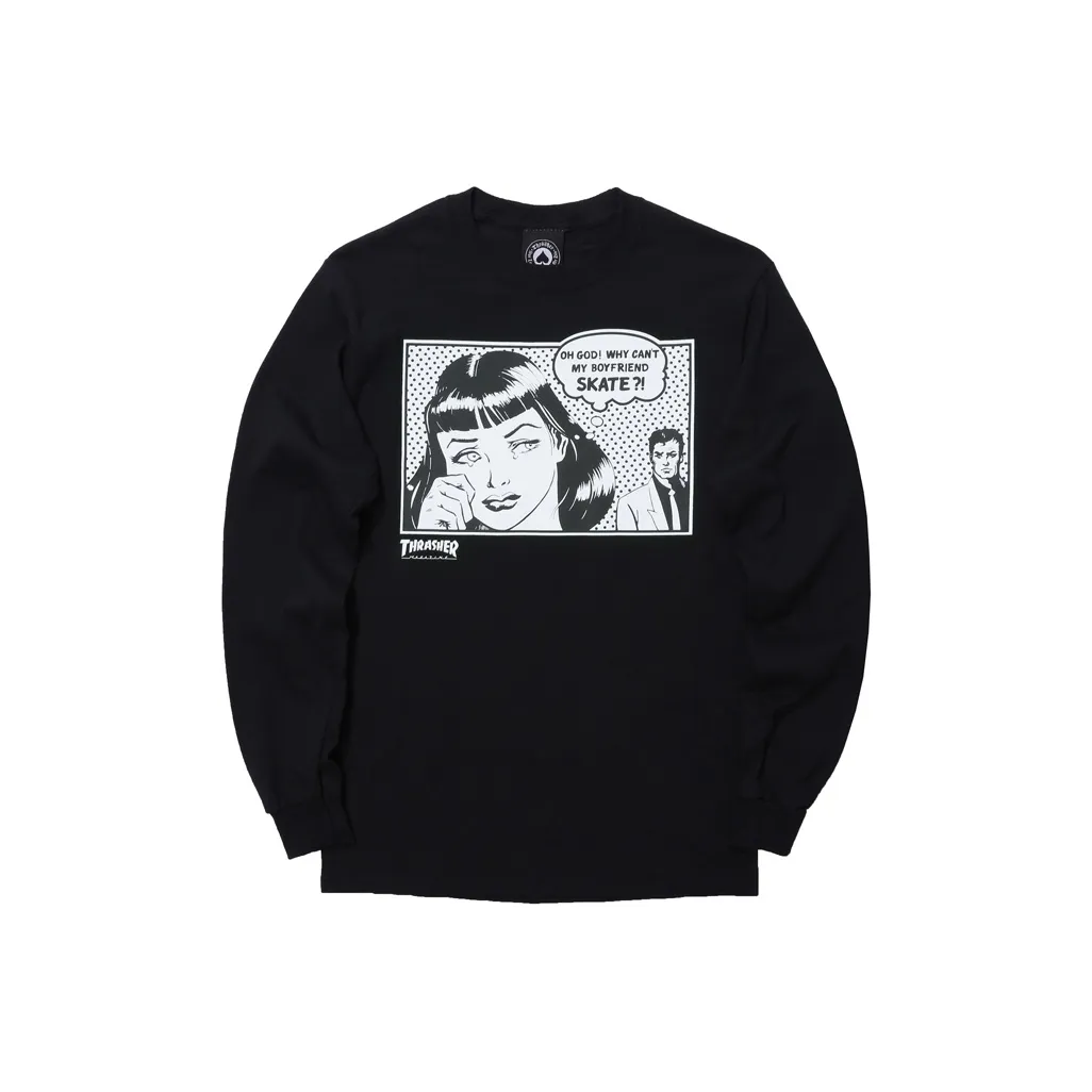 Thrasher T Shirts Unisex Black