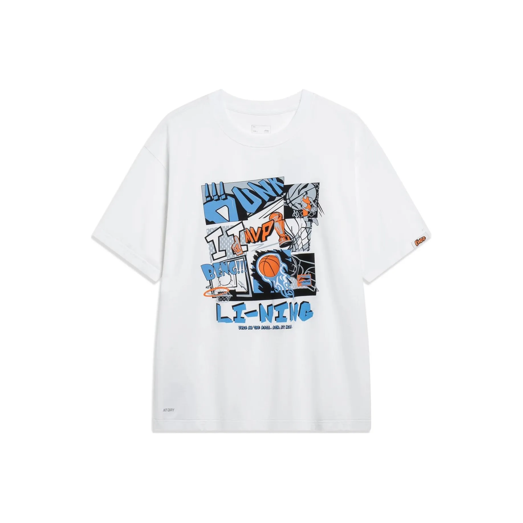 LiNing Sports Fashion Collection T Shirt Men's White