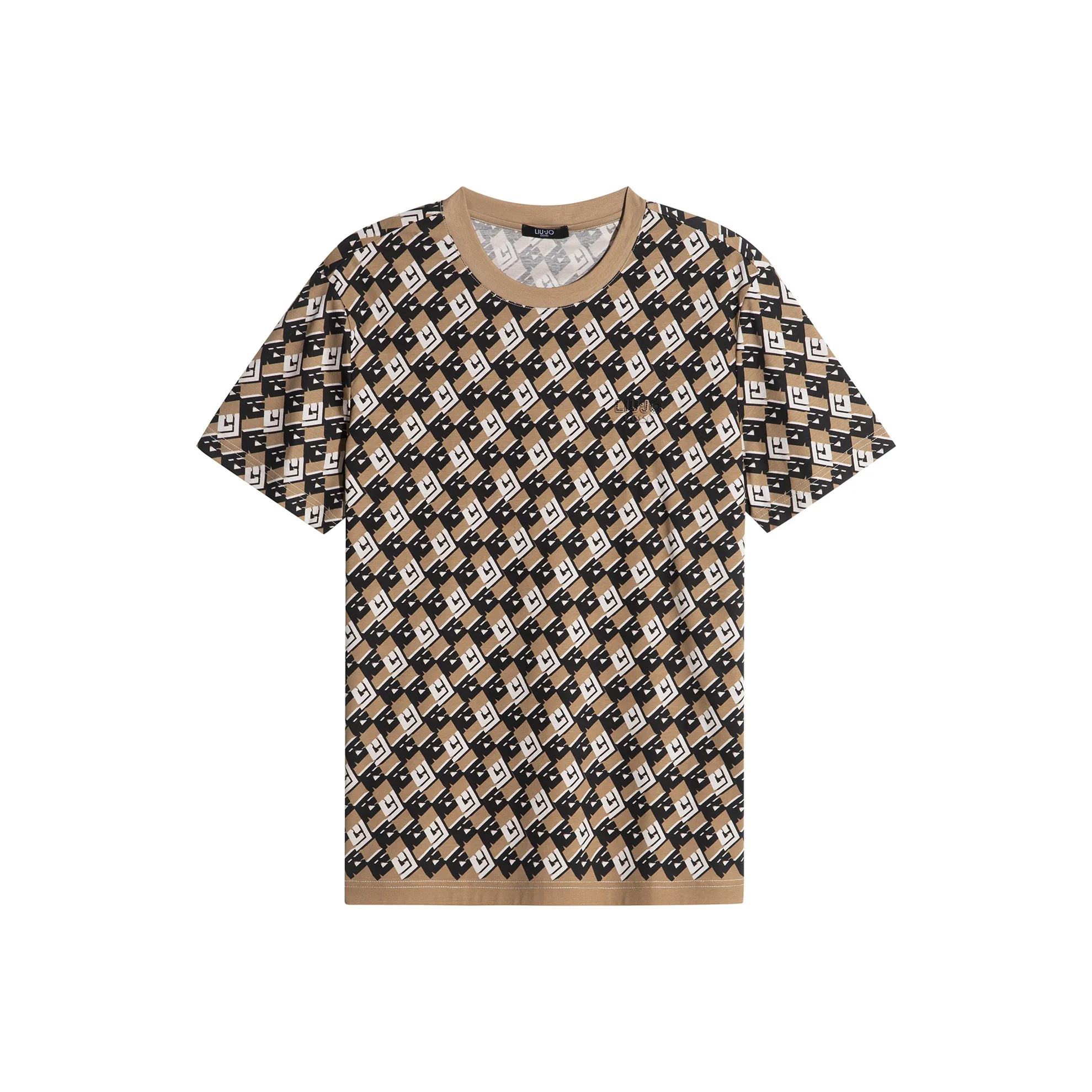 LIU·JO UOMO T Shirts Men's Black Coffee