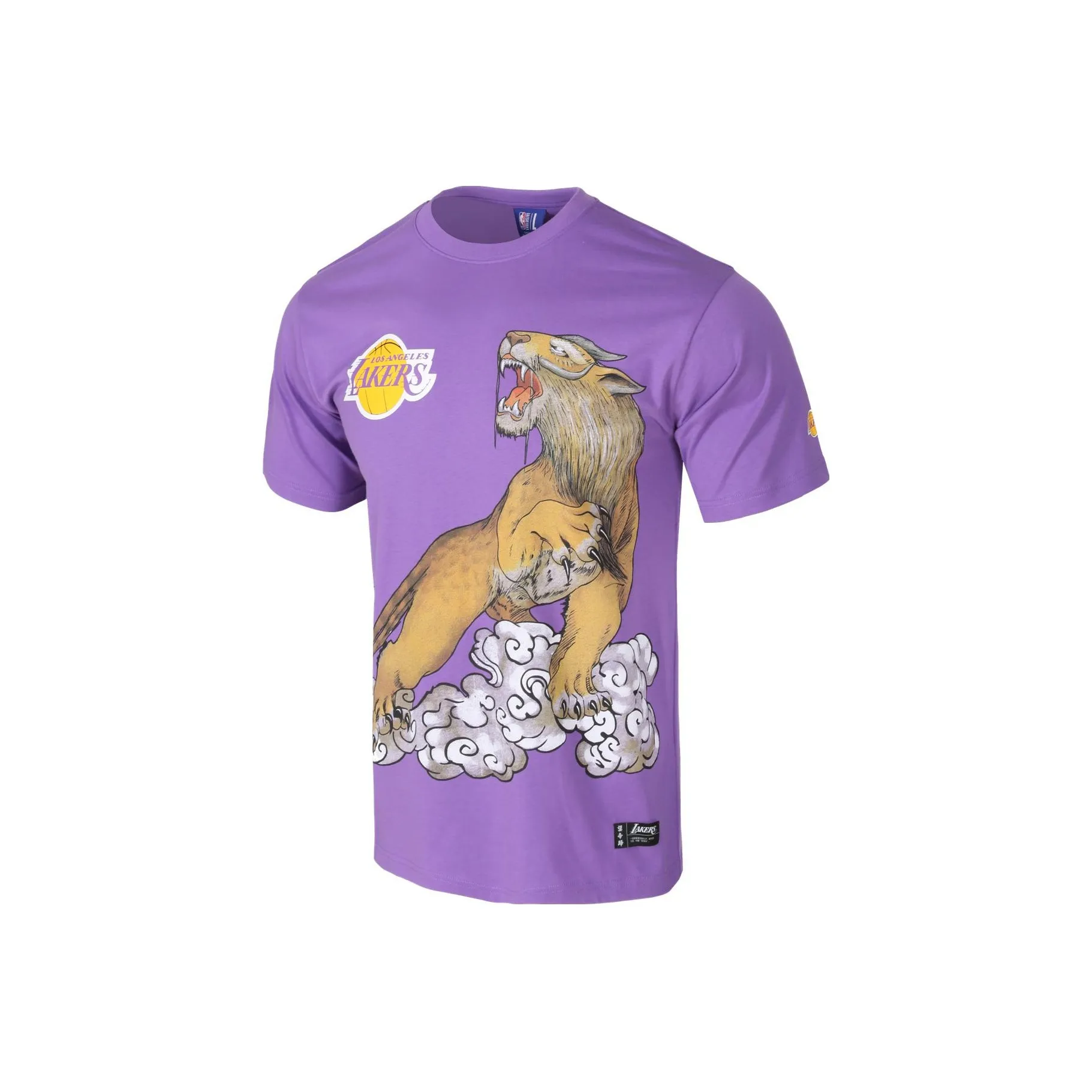 NBA Lakers Team T Shirt Men's Purple