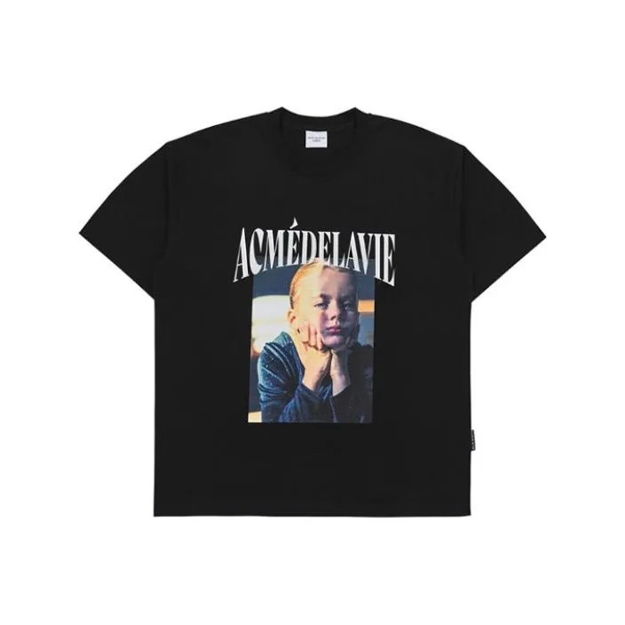 Acme De La Vie ADLV T Рубашка Мужская Глубокий Черный