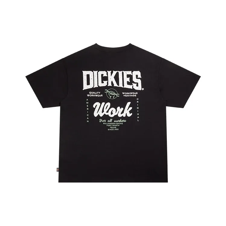 Dickies Черная Унисекс Футболка
