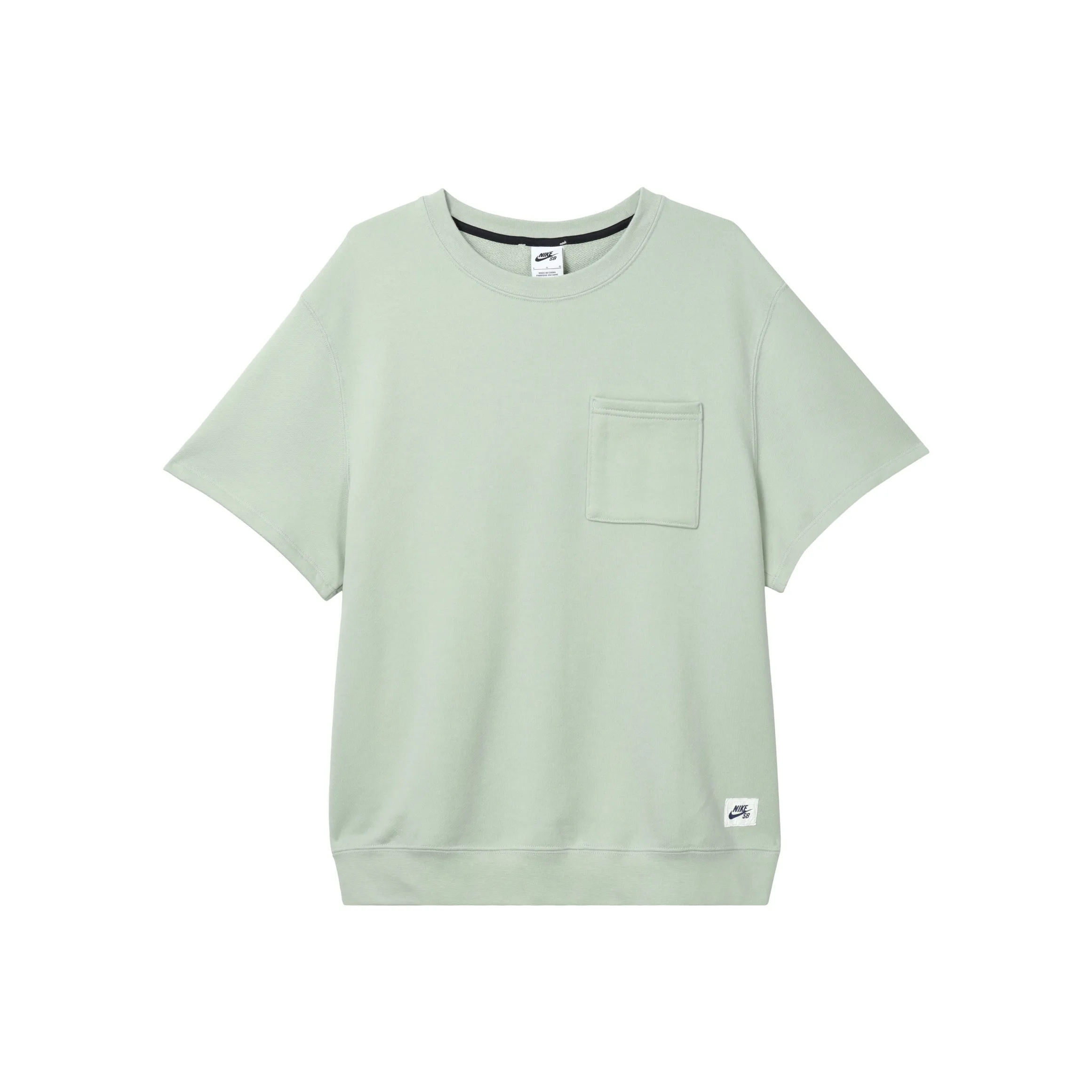 Nike T Shirt Unisex Aqua Blue/Deep Navy Blue