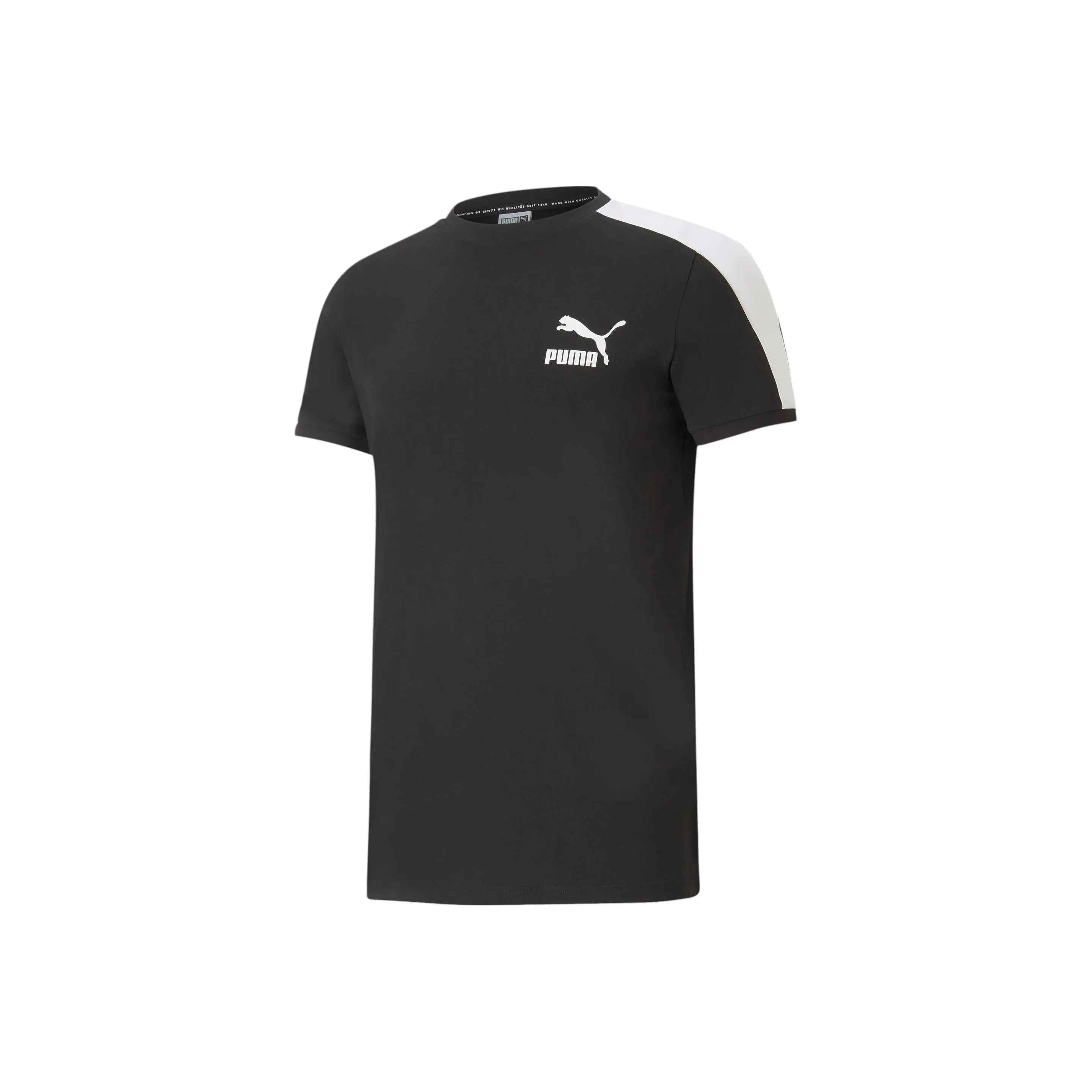 PUMA T7 Черная Мужская T-Рубашка