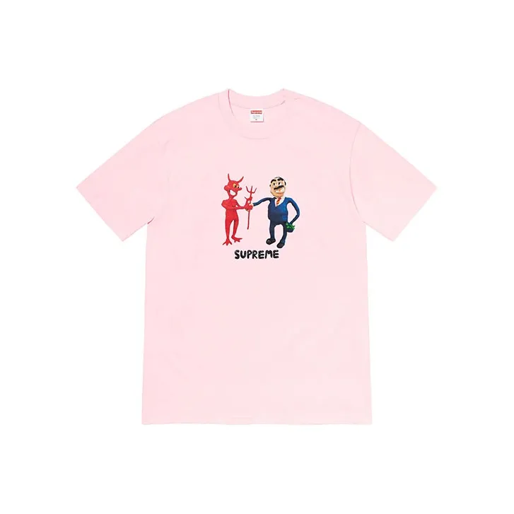 Supreme Business Tee Light Pink