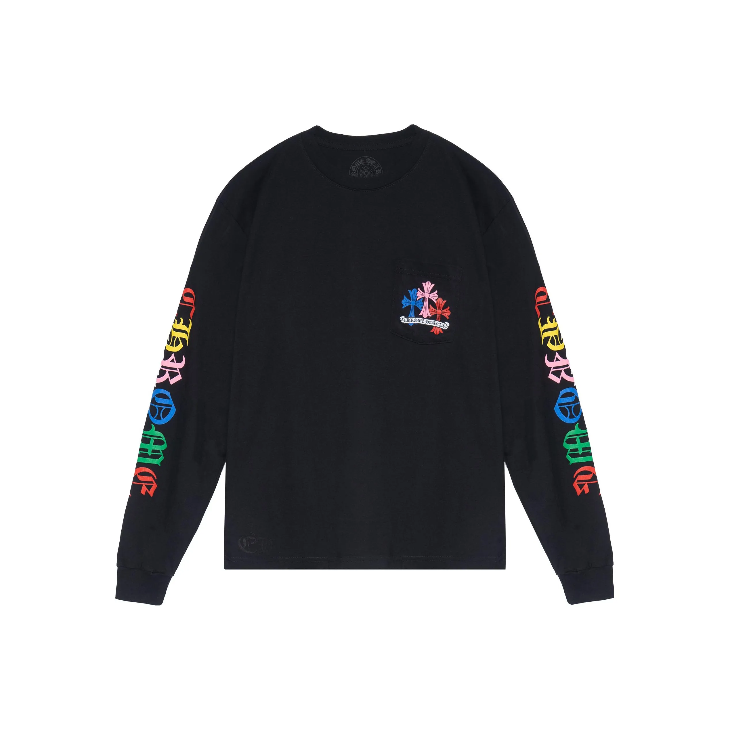 Chrome Hearts Multi Color Cross Cemetery L/S T shirt