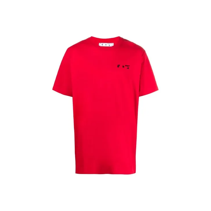 OFF WHITE SS21 T Shirts Men's Red