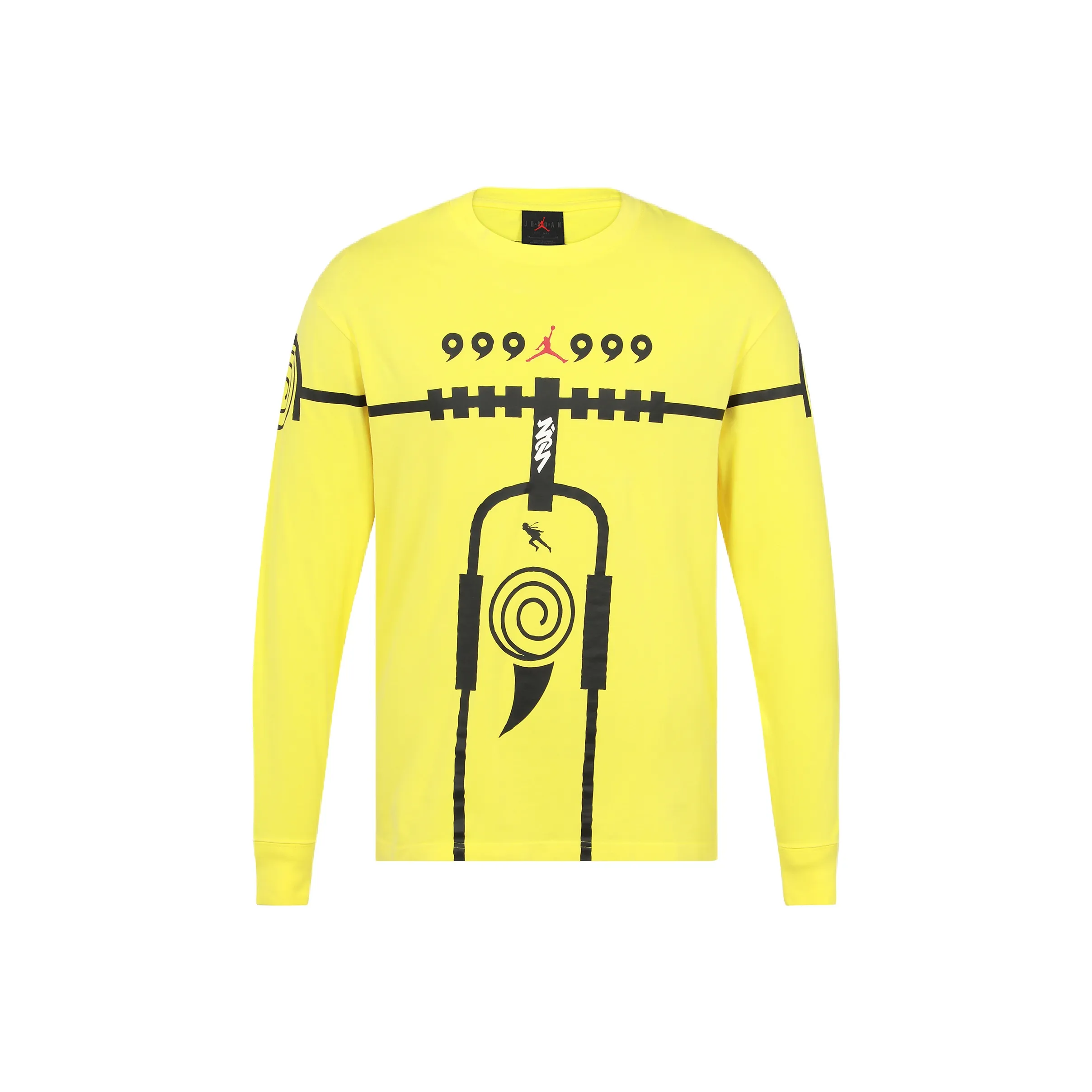 Jordan X Zion X Naruto L/S T Shirt Asia Sizing