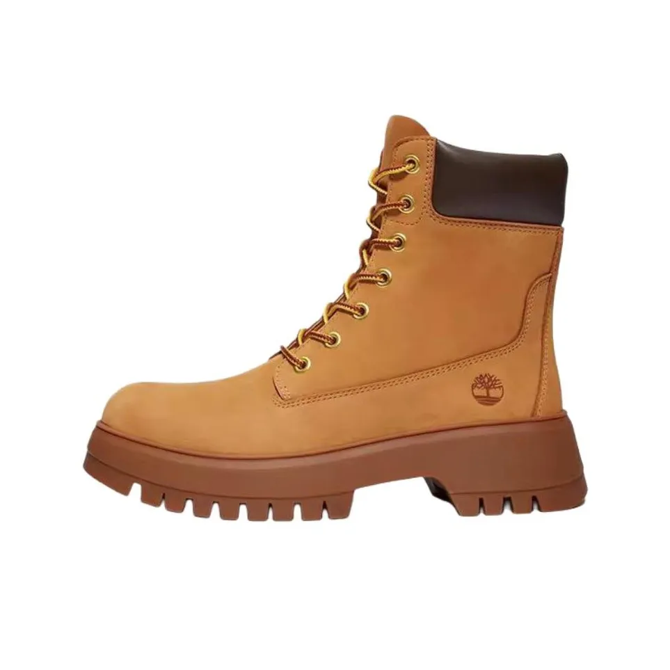 Timberland Короткий Мартин Ботинок Женские Пшенично-Коричневый