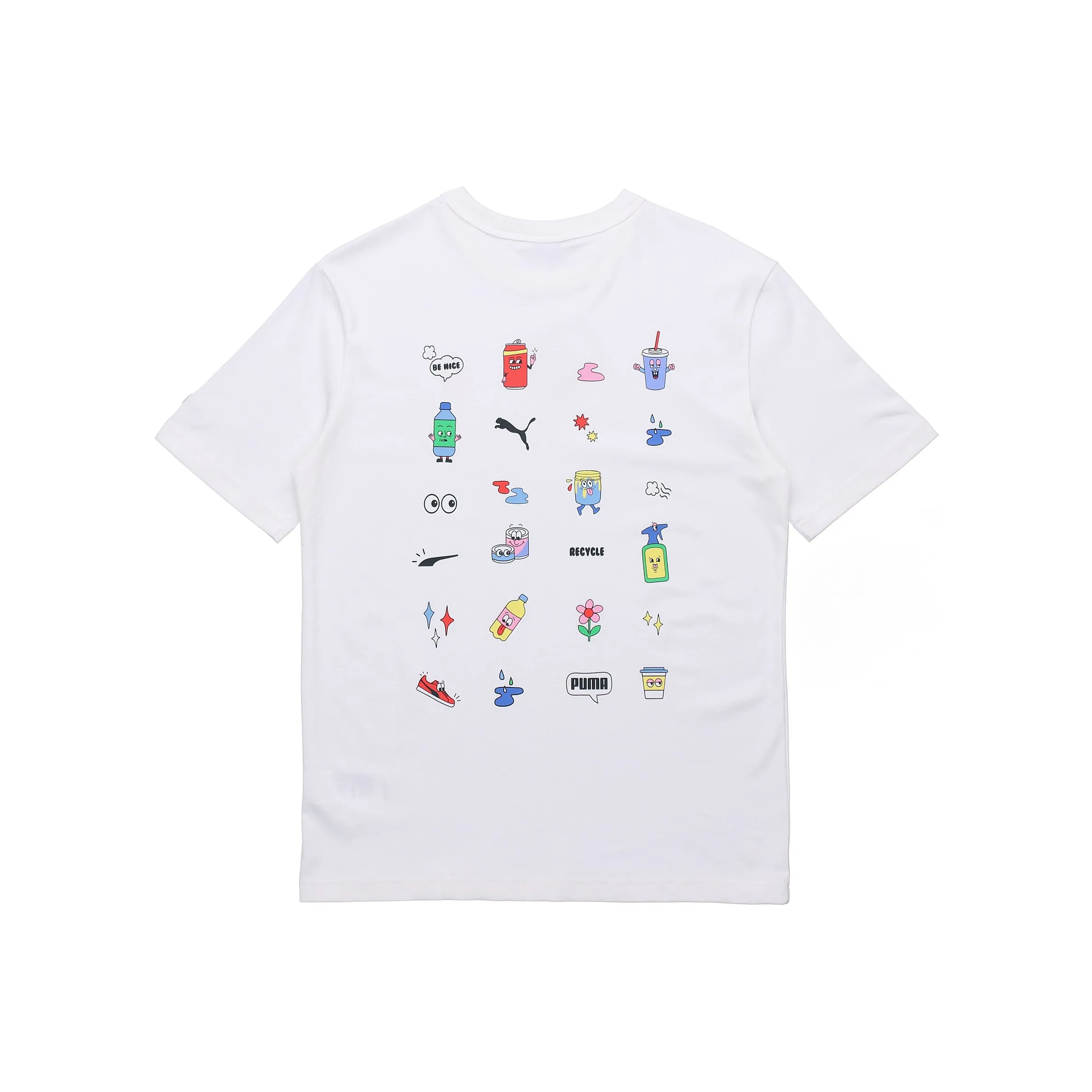 PUMA T Shirts Men's White