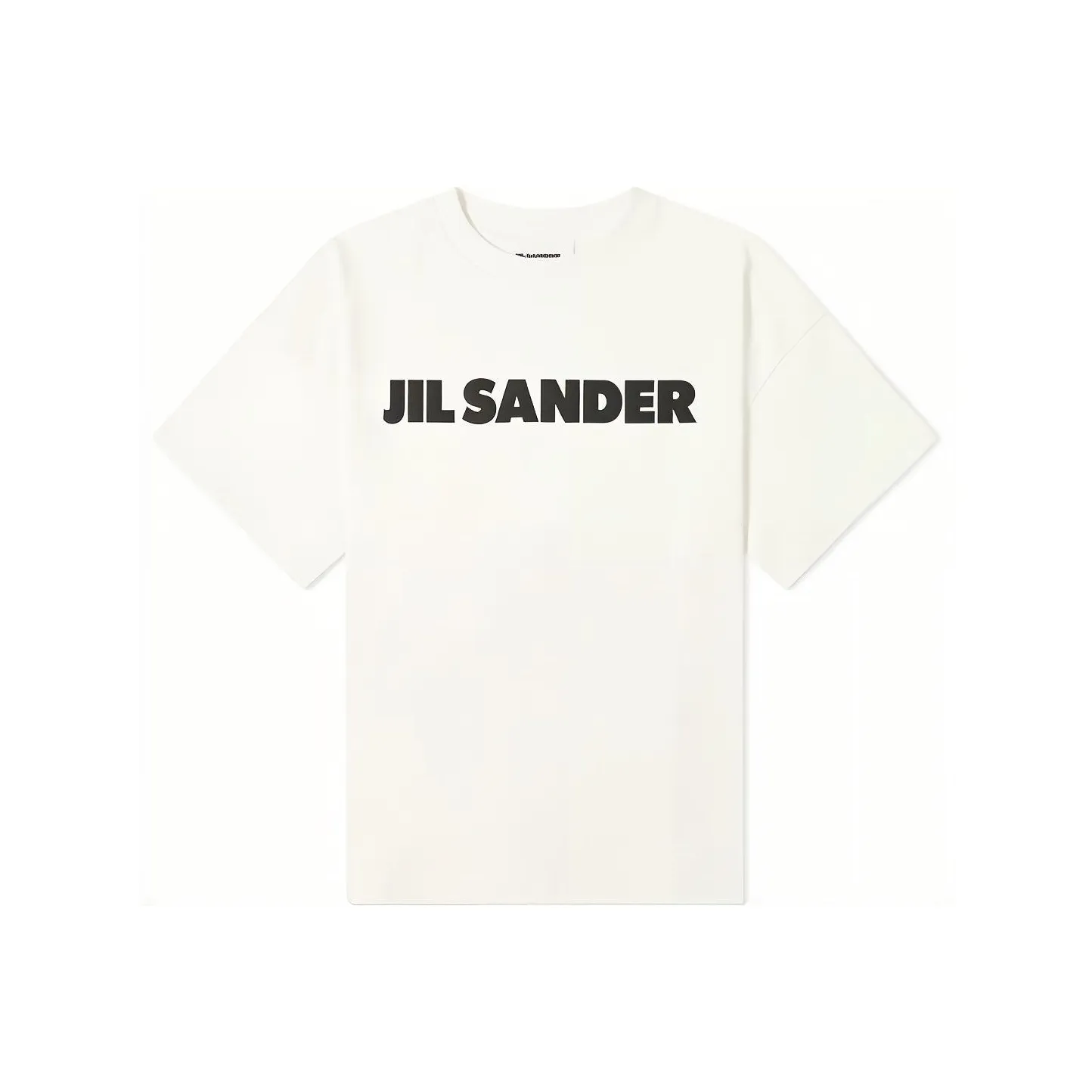 JIL SANDER Logo Print Cotton T shirt