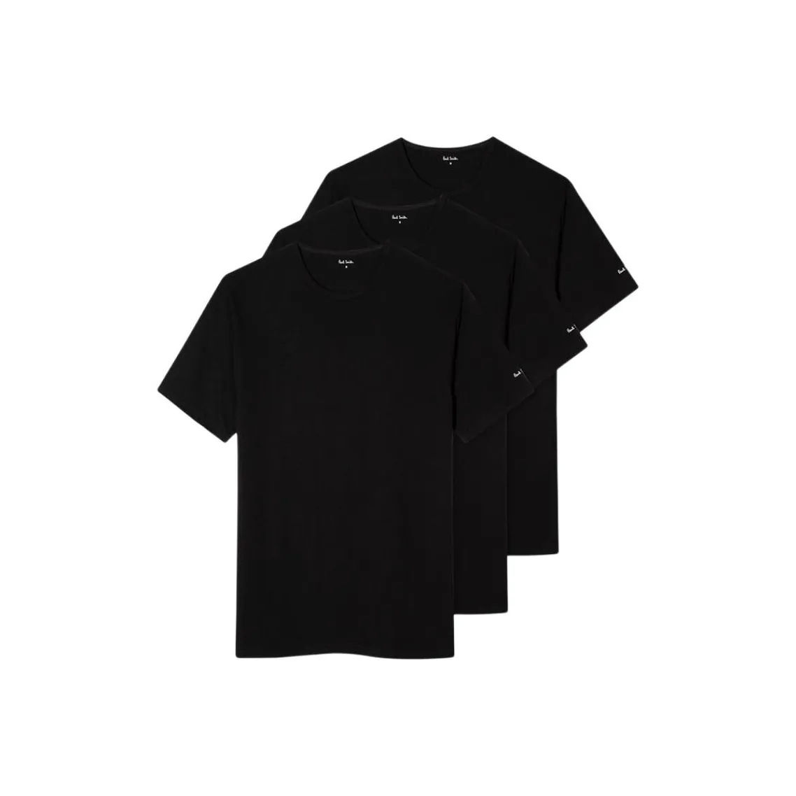 Paul Smith Logo print Organic Cotton T shirt Pack Of Three