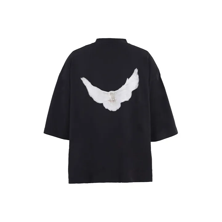YEEZY X Gap X Balenciaga Dove 3/4 Sleeve Tee Black