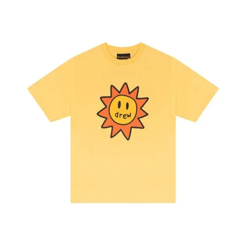 Drew House SS23 Желтая Унисекс Футболка