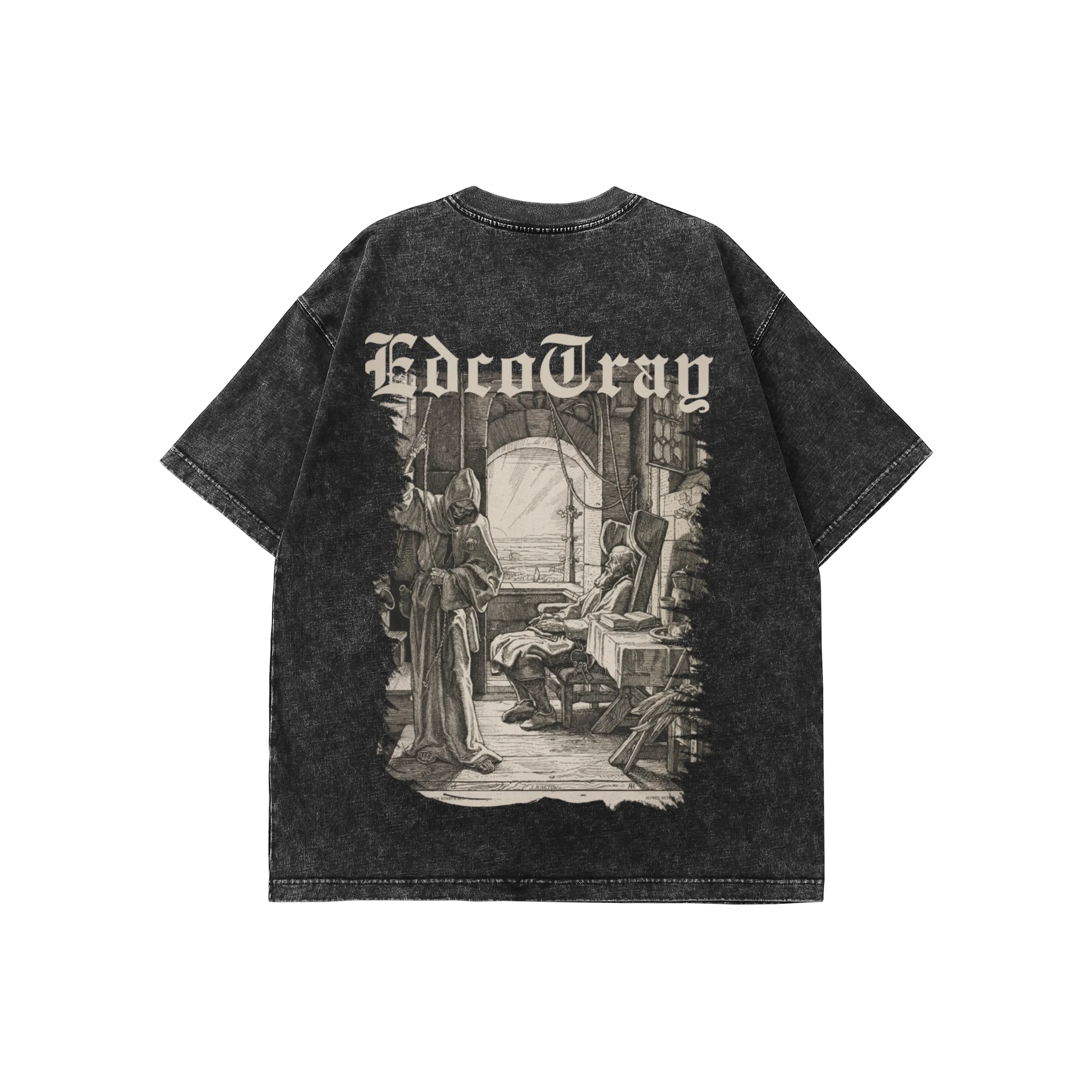 Alexander McQueen JACKETS BLAZERS Drop Shoulder Sleeve T Shirt Unisex