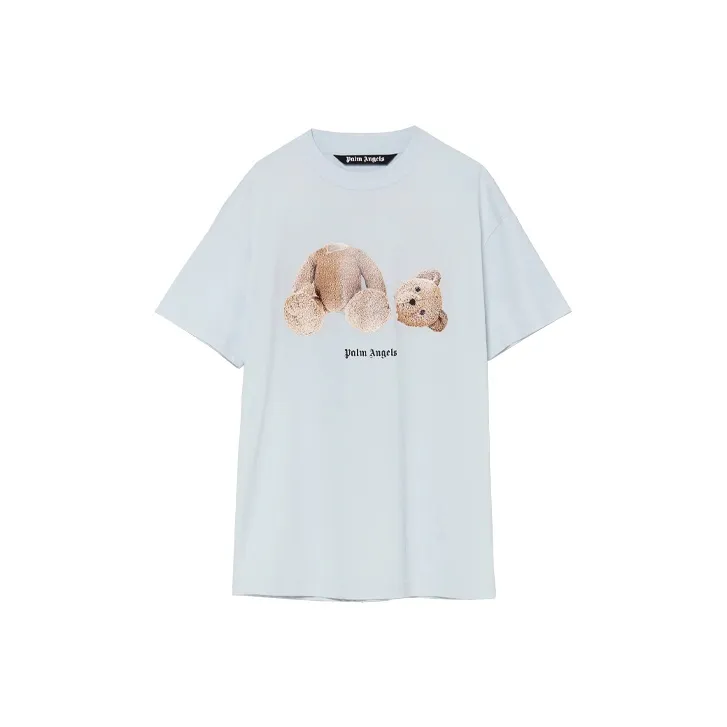 PALM ANGELS Синие Мужские T-рубашки