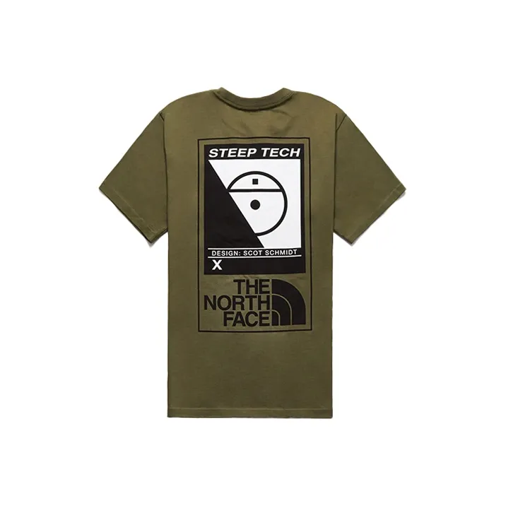 The North Face Оливково-зеленая мужская футболка T-Shirt