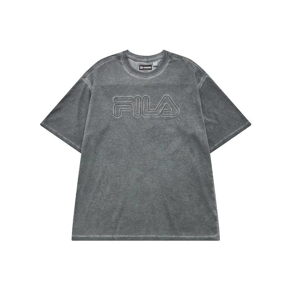 FILA FUSION T Shirt Men's Haze Gray