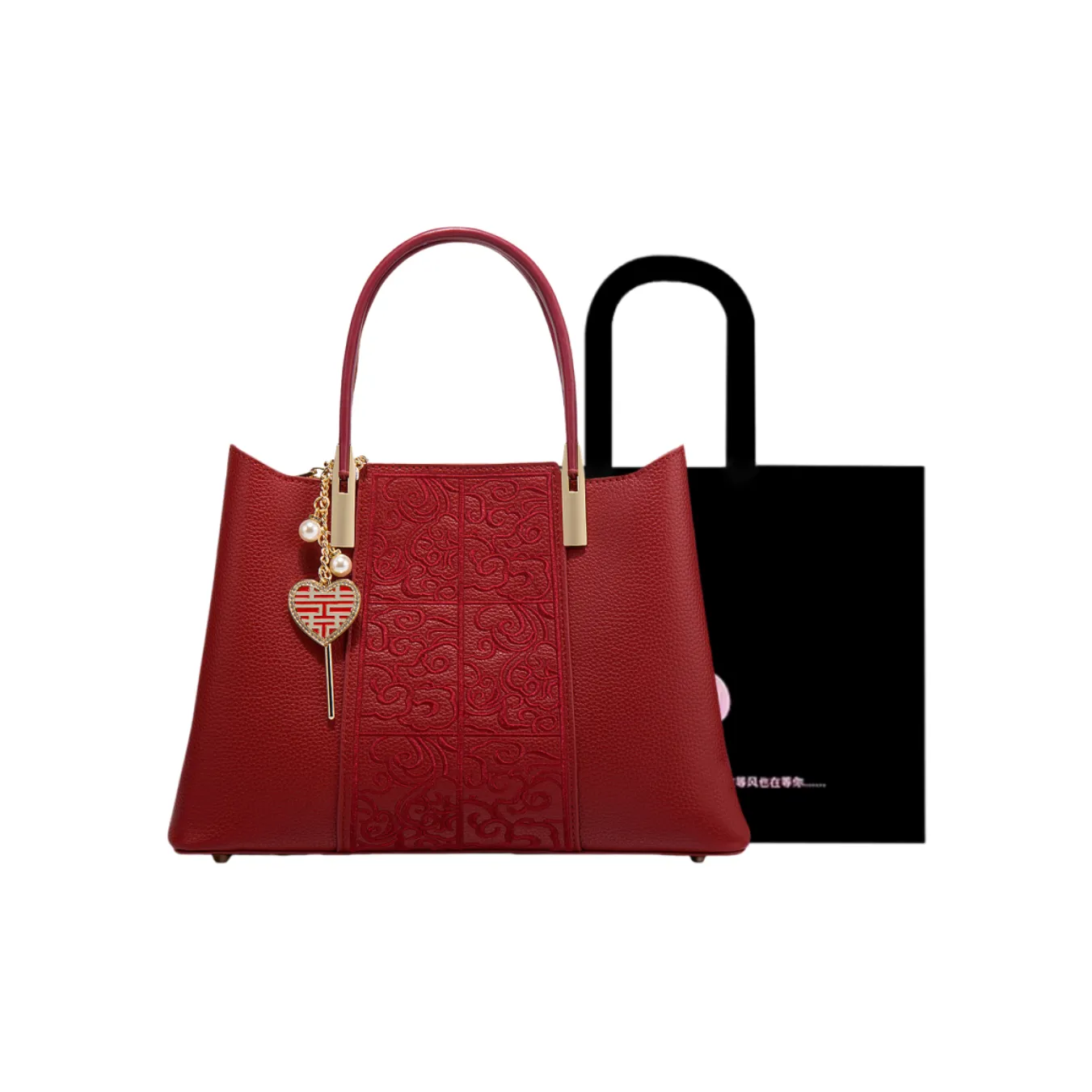 HACIN ПУ (полиуретан) Сумка через плечо Сумка Женская Красная