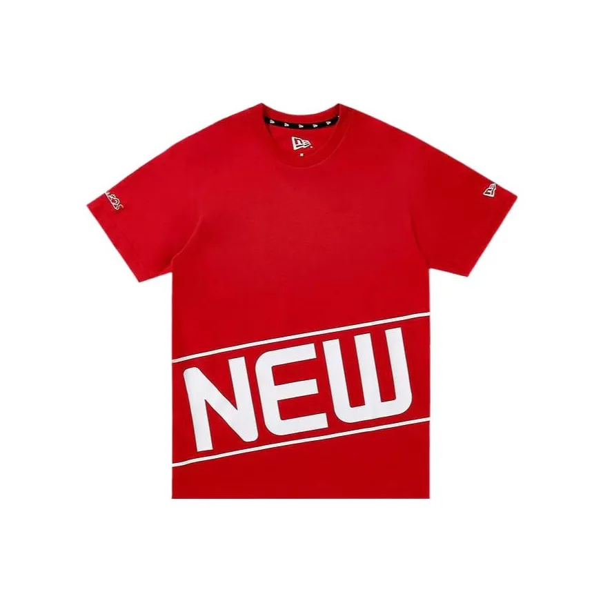 New Era Красный Унисекс Футболка