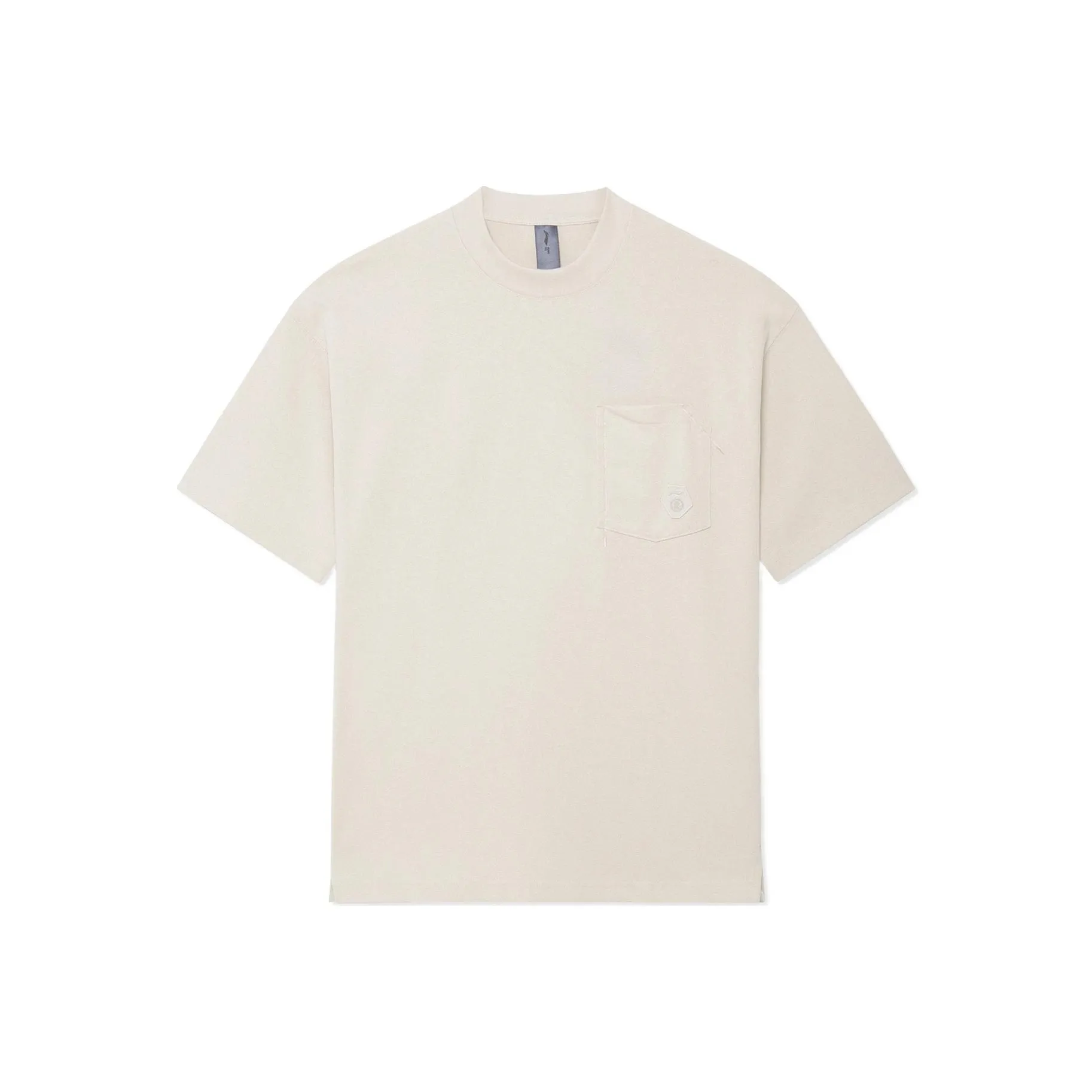 LINING Li Ning x Jackie Chan Co Бренд Kung Fu Series Рубашка Унисекс Pearl White